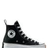 Converse Sneakers Compensées Montantes Mixte Run Star Hike Hi Noir -Magasin De Chaussures run star hike hi