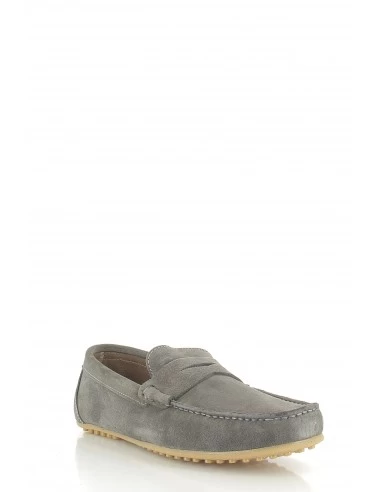 Hylton Mocassin Homme 80743-05 Daim Gris 5 Hylton Mocassin Homme 80743-05 Daim Gris – Image 3