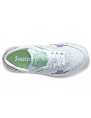 Saucony Sneakers Femme Shadow 6000 Blanc/violet/beige 4 Saucony Sneakers Femme Shadow 6000 Blanc/violet/beige â Image 2