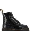Dr. Martens Dr Martens Boots Compensées Femme Sinclair Cuir Verni Noir Gaufré Effet Leopard 1 Dr. Martens Dr Martens Boots Compensées Femme Sinclair Cuir Verni Noir Gaufré Effet Leopard -Magasin De Chaussures sinclair black patent lamper leopard emboss