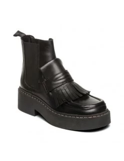 Steve Madden Chelsea Boots Evana Bootie Cuir Noir -Magasin De Chaussures sm11002060 017 steve madden 1