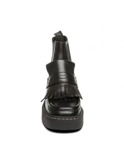 Steve Madden Chelsea Boots Evana Bootie Cuir Noir -Magasin De Chaussures sm11002060 017 steve madden 3