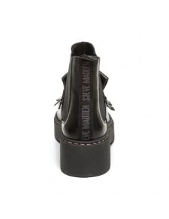 Steve Madden Chelsea Boots Evana Bootie Cuir Noir -Magasin De Chaussures sm11002060 017 steve madden 4