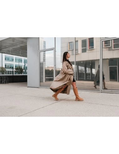 Steve Madden Bottes Femme Mana Boot Cuir Camel 7 Steve Madden Bottes Femme Mana Boot Cuir Camel – Image 5