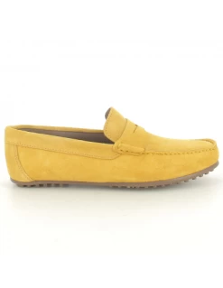 Hylton Mocassin Homme 80743-04 Daim Jaune -Magasin De Chaussures smclaren 2