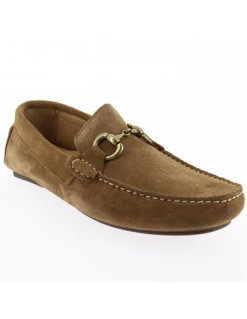 Hylton Mocassin Homme 80192-01 Daim Marron -Magasin De Chaussures smodena 8