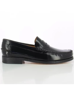 Hylton Mocassin Homme 81960-01 Cuir Noir -Magasin De Chaussures spumuki 8
