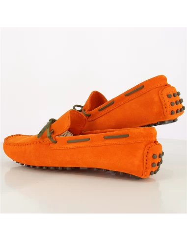 Hylton Mocassin Homme 80876-08 Daim Orange 7 Hylton Mocassin Homme 80876-08 Daim Orange – Image 5