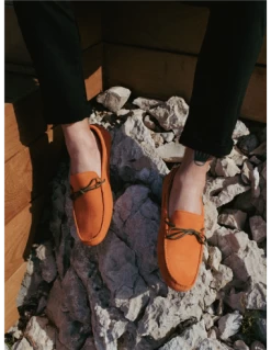 Hylton Mocassin Homme 80876-08 Daim Orange 15 Hylton Mocassin Homme 80876-08 Daim Orange -Magasin De Chaussures stacos 15