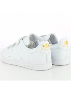 Adidas Sneakers Mixte Stan Smith Cf Vegan Blanc -Magasin De Chaussures stan smith cf 2