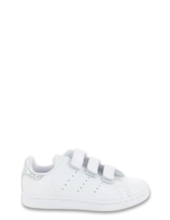 Adidas Sneakers Enfant Stan Smith Cf Blanc/silver