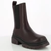 Ash Bottines Chelsea Femme Storm Cuir Marron -Magasin De Chaussures storm 1