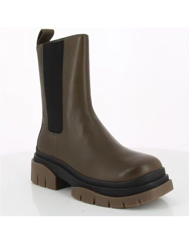 Ash Bottines Chelsea Femme Storm Cuir Marron 5 Ash Bottines Chelsea Femme Storm Cuir Marron â Image 3