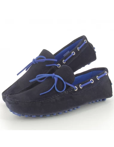 Hylton Mocassin Homme 80876-04 Daim Bleu Marine 4 Hylton Mocassin Homme 80876-04 Daim Bleu Marine – Image 2