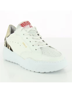 Semerdjian Baskets De Ville Femme Tany 6616 Cuir Blanc/or/léopard 10 Semerdjian Baskets De Ville Femme Tany 6616 Cuir Blanc/or/léopard -Magasin De Chaussures tany 6616 1