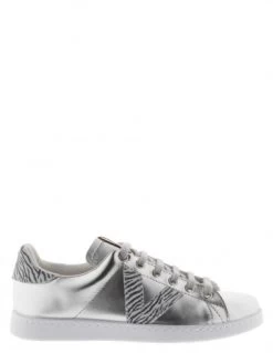 Victoria Baskets De Ville Femme Metalizado/cebra