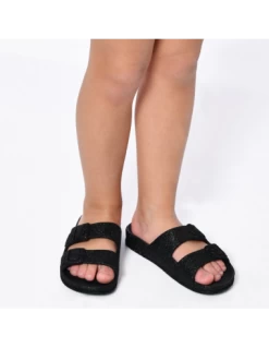 Cacatoes Claquettes Enfant Trancoso Kids Black -Magasin De Chaussures trancoso kids 11