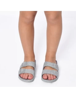 Cacatoes Claquettes Enfant Trancoso Kids Silver -Magasin De Chaussures trancoso kids 2