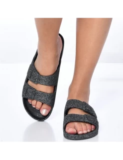 Cacatoes Claquettes Femme Trancoso Women Grey -Magasin De Chaussures trancoso women 2