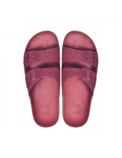 Cacatoes Claquettes Femme Trancoso Women Bordeaux -Magasin De Chaussures trancoso women 26