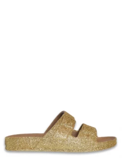 Cacatoes Claquettes Enfant Trancoso Kids Gold