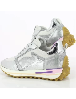 Semerdjian Baskets De Ville Femme Tyla 7875 Cuir Argenté/violet 9 Semerdjian Baskets De Ville Femme Tyla 7875 Cuir Argenté/violet -Magasin De Chaussures tyla 7875 2