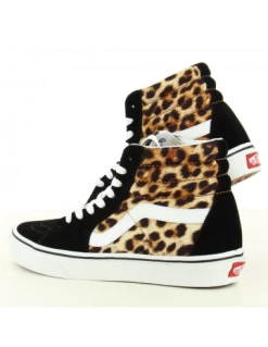 Vans Sneakers Montantes Femme Ua Sk8-hi Leopard/noir -Magasin De Chaussures ua sk8 hi 2