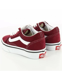 Vans Sneakers Femme Uy Old Skool Daim Rouge -Magasin De Chaussures uy old skool 2