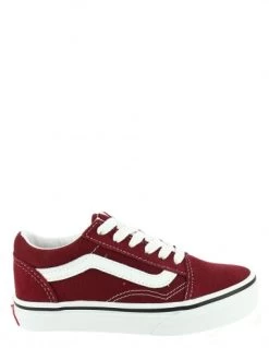 Vans Sneakers Femme Uy Old Skool Daim Rouge