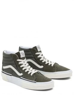 Vans Sneakers Compensées Homme Ua Sk8-hi Reconstruct Dkgr Kaki -Magasin De Chaussures vn0005ukolo vans 2