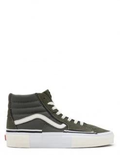 Vans Sneakers Compensées Homme Ua Sk8-hi Reconstruct Dkgr Kaki