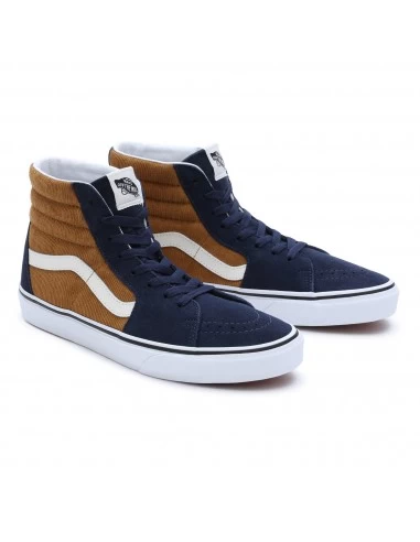 Vans Sneakers Montantes Homme Ua Sk8-hi Blue/brown 7 Vans Sneakers Montantes Homme Ua Sk8-hi Blue/brown – Image 5