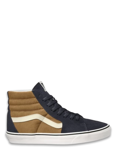 Vans Sneakers Montantes Homme Ua Sk8-hi Blue/brown 3 Vans Sneakers Montantes Homme Ua Sk8-hi Blue/brown
