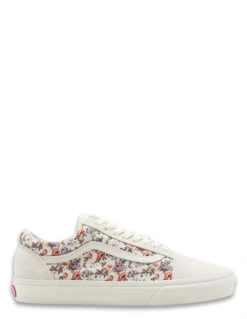 Vans Sneakers Femme Old Skool Blanc/fleur