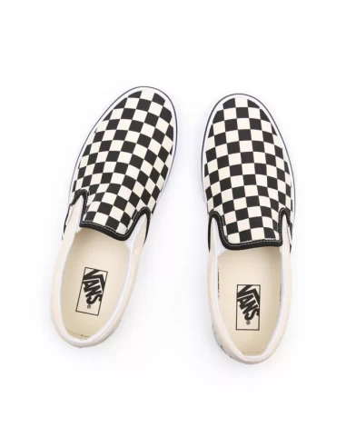 Vans Sneakers Enfant Uy Classic Slip-on Checkerbord Rose/noir 4 Vans Sneakers Enfant Uy Classic Slip-on Checkerbord Rose/noir – Image 2