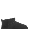 Ugg Boots Femme Classic Ultra Mini Daim Noir -Magasin De Chaussures w classic ultra mini 5