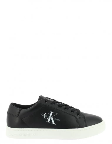 Calvin Klein Baskets De Ville Homme Classic Cupsole Lace Noir 3 Calvin Klein Baskets De Ville Homme Classic Cupsole Lace Noir