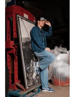 Calvin Klein Baskets De Ville Homme Runner Sock Bleu/blanc -Magasin De Chaussures ym00553 0g1 calvin klein 3