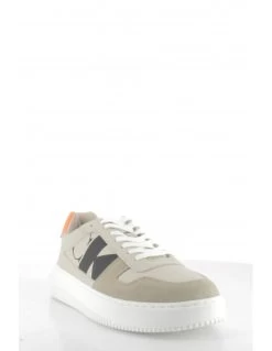 Calvin Klein Baskets De Ville Homme Chunky Cupsole Laceu Beige -Magasin De Chaussures ym007030k5 calvin klein 1