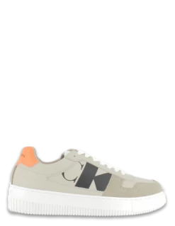 Calvin Klein Baskets De Ville Homme Chunky Cupsole Laceu Beige