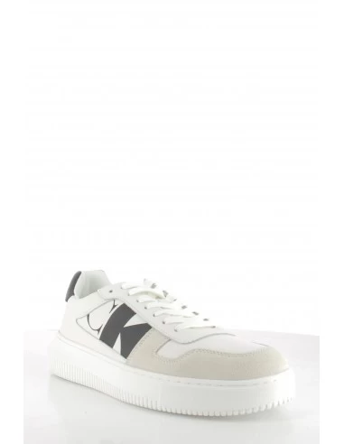 Calvin Klein Basket De Ville Homme Chunky Cupsole Laceu Blanc 5 Calvin Klein Basket De Ville Homme Chunky Cupsole Laceu Blanc – Image 3