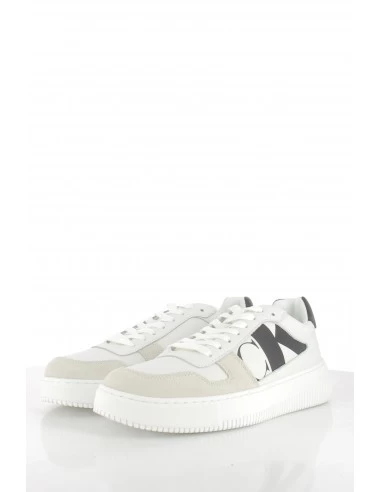 Calvin Klein Basket De Ville Homme Chunky Cupsole Laceu Blanc 6 Calvin Klein Basket De Ville Homme Chunky Cupsole Laceu Blanc – Image 4