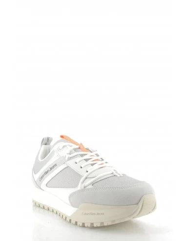 Calvin Klein Baskets De Ville Homme Toothy Runner Low La Blanc 5 Calvin Klein Baskets De Ville Homme Toothy Runner Low La Blanc – Image 3