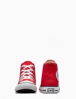 Converse Sneakers Montantes Enfant Yths Ct All Star Hi Rouge -Magasin De Chaussures yths ct all star hi 4