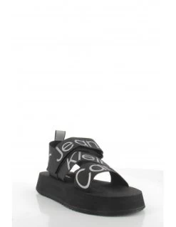 Calvin Klein Sandales Femme Prefersato Sandal We Black -Magasin De Chaussures yw01071beh calvin klein 1