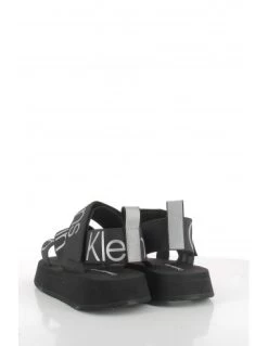 Calvin Klein Sandales Femme Prefersato Sandal We Black -Magasin De Chaussures yw01071beh calvin klein 2
